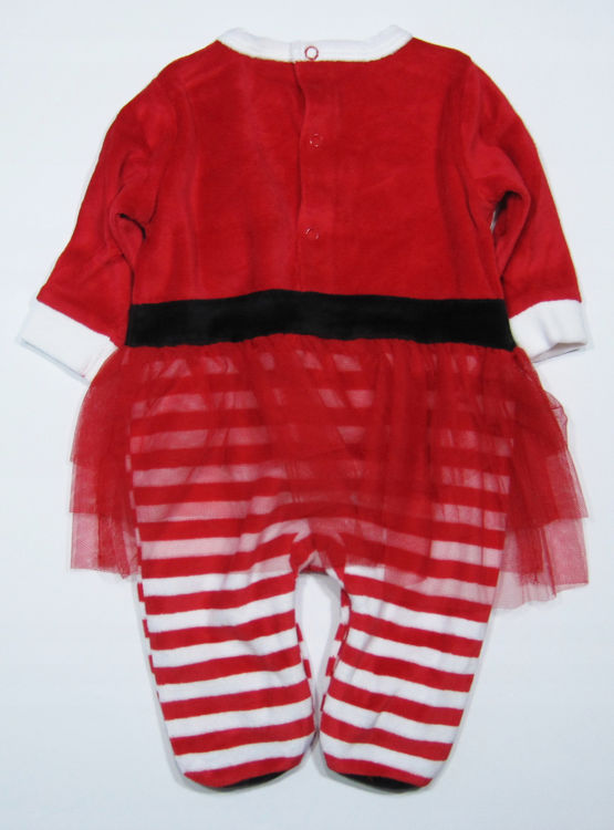 Picture of N15562 BABY GIRL CHRISTMAS GROW/ONESIE WITH TUTU